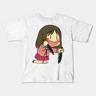 osaka with double knives azumanga daioh meme Kids T-Shirt